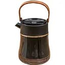 Чайник-термос 700 мл із заварником та датчиком температури, чорний Yiwu HP-14-22B