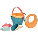 Набор игрушек для песка N1612 в сетке для веселых игр на улице.