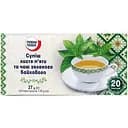 Суміш Повна Чаша листя м'яти та чаю зеленого байхового, 20 пакетиків