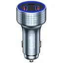 Зарядний пристрій автомобільний Remax RCC327 83 W PD+QC Aluminum