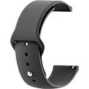 Силіконовий ремінець BeCover для Amazfit Stratos (22 mm)/ Stratos 2/2S/3 /Amazfit GTR 2/Amazfit GTR 47mm/Amazfit GTR Lite 47mm/Amazfit Nexo/Amazfit Pace/Amazfit GTR 3 Pro/Amazfit GTR 4 Black (706376)