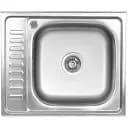 Кухонная мойка Рlatinum 6050 R из нержавеющей стали 0.5 мм прямоугольная 60x50 см сатин (SP000009781)