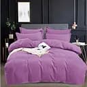 Комплект постільної білизни Soho Elle Solo Lilac Євро 200x230 см ліловий (A130183)