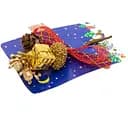 Гілочка новорічна Devilon декоративна 13 см (450299)