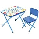 Детский столик Bambi M 4910-4 укр. азбука 3 позиции по высоте с мультирегулировкой наклона