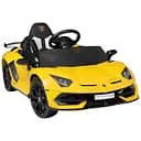 Електромобіль дитячий Bambi Lamborghini M 4787EBLR-6 з пультом керування Жовтий