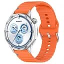 Силіконовий ремінець Wavy для Smart Watch 22mm Orange