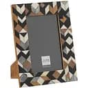 Фоторамка J-Line дерев'яна з візерунком 10х15 см (26892)