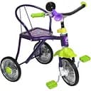 Детский трехколесный велосипед LH-701-2Ф Bambi с регулировкой сидения и руля резиновые колеса клаксон