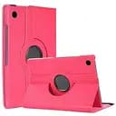 Чохол для планшета Samsung Galaxy Tab A9 8.7' SM-X110 SM-X115 SM-X117 поворотний 360 Малиновий