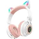 Беспроводные Bluetooth наушники Borofone BO18 Cat Ear белый