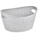 Корзина Ucsan Knit овальна 9 л сiрий металiк (69001.2)