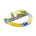 Железнодорожный трек 899-4, 59 деталей, локомотив с реалистичным дизайном