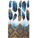 Набор для вышивки бисером "Индиго" AB-723 на натуральном холсте.