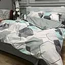 Комплект постельного белья Novita Бязь семейный серый (23909)