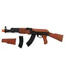 Автомат PT 020-5, мягкие патроны с присоской и пульки, съемный пример