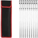 Набір шампурів Grilli в чохлі, нержавіюча сталь 10 шт. (777136)