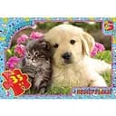 Детский пазл G-Toys Домашние любимцы постер 35 элементов (AN122)