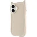 Чохол Epik TPU Cat для Apple iPhone 16, 6.1 Antique White