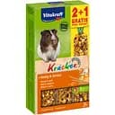 Лакомство Vitakraft Kracker для морских свинок, с медом и спельтой, 3 шт., 186 г