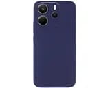 Чохол Lakshmi Silicone Cover Full Camera (AA) для Xiaomi Redmi Note 14 4G (Int. version) Синій / Midnight Blue