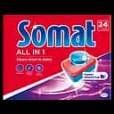 Таблетки для посудомоечных машин Somat All in 1, 24 шт. (792023)