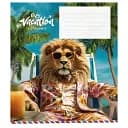 Зошит учнівський Школярик Cool vacation 018-3318L-5 в лінію 18 аркушів 