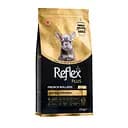 Полноценный и сбалансированный сухой корм Reflex Plus для щенков французского бульдога 1.5 кг 