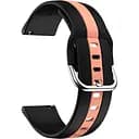 Ремешок для Garmin Vivoactive 3 Vivomove 3 Approach S12 D2 Air X10 - черно-розовый ширина крепления 20мм силикон Watchbands D2 Normal (W37-2WB33284916)