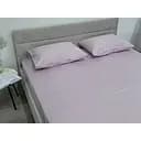 Простирадло Ecotton Iris на резинці сатин 120х200 см рожеве (24781)