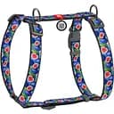 Шлея для собак Waudog Nylon Інжир анатомічна H-подібна з QR паспортом L 50-90 см