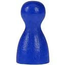 Аксесуар Фішка дерев'яна синя для настільних ігор 2.5 см поштучно (Р00510)