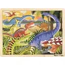 Деревянный пазл в рамке Melissa&Doug Динозавры, 24 элемента (MD19066)