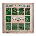 Набір головоломок Eureka Metal Puzzles зелений 10 шт. (473357)