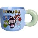 Кружка фарфоровая LABUBU Bring Joy 400 мл голубой FM-22C