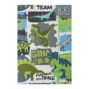 Папка для труда Dino, картонная, на резинках, А4+, 300x212x28 мм, KIDS Line