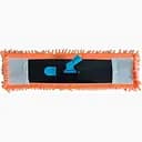 Основание для швабры Zambak Plastik с насадкой лапша 40 см оранжевая (ZP-362o)