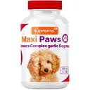 Витамины Supremo Maxi Paws для собак больших пород комплекс пивных дрожжей с чесноком 1 г х 120 таб.