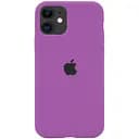 Чехол Epik Silicone Case Full Protective AA для Apple iPhone 11, 6.1 Фиолетовый/Grape
