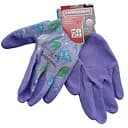 Рукавички Haisser поліестер з латексним покриттям фіолетові (139467)