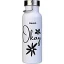 Термопляшка Magio MG-1041W нержавіюча сталь 500 мл біла (1041WМG)