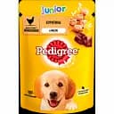 Корм для щенков Pedigree Junior с курицей и рисом в желе 100 г