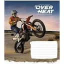 Зошит учнівський Over heat Школярик 018-3218L-3 у лінію на 18 аркушів