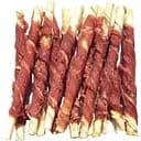 Ласощі для собак Lucky Star Качине в'ялене м'ясо на кальцінованій паличці 500 г