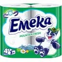 Трехслойная туалетная бумага Emeka Mountain Fresh Горная свежесть 4 рулона (75742)