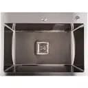 Кухонна мийка Platinum Handmade з нержавіючої сталі з підставкою для ножів 1.5 мм прямокутна 60x50 см