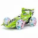 Трюкова машина на радіокеруванні FA 9822-02, обертання передньої осі 360°, звук, світло, акумулятор 4.8 V, зелена