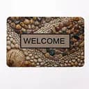 Придверний килимок 3d килимок з діатоміту Welcom 38×58 (см) килимок для коридору при вході перед дверима килимок вхідний Yiwu HP-42-39