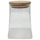 Ємність Vittora скляна з дерев'яною кришкою 500 мл (135509)