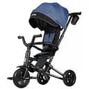 Велосипед складной трехколесный детский Qplay Nova Niello Blue (S700-12Nova+EvaBlue)